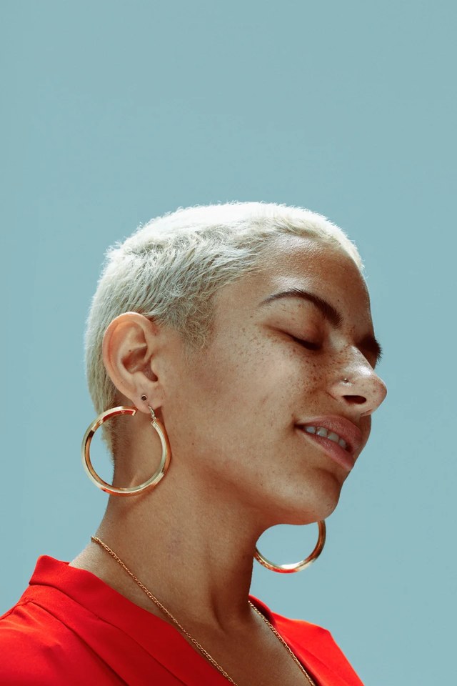 Editorial beauty hair and makeup by Maria Ana Mi, look 9