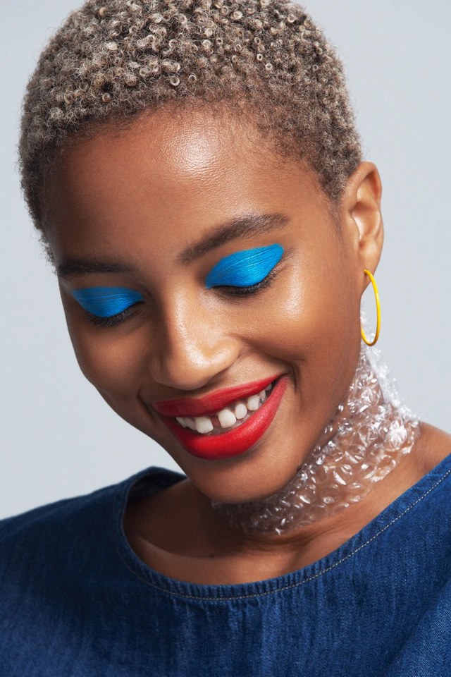 Editorial beauty hair and makeup by Maria Ana Mi, look 4