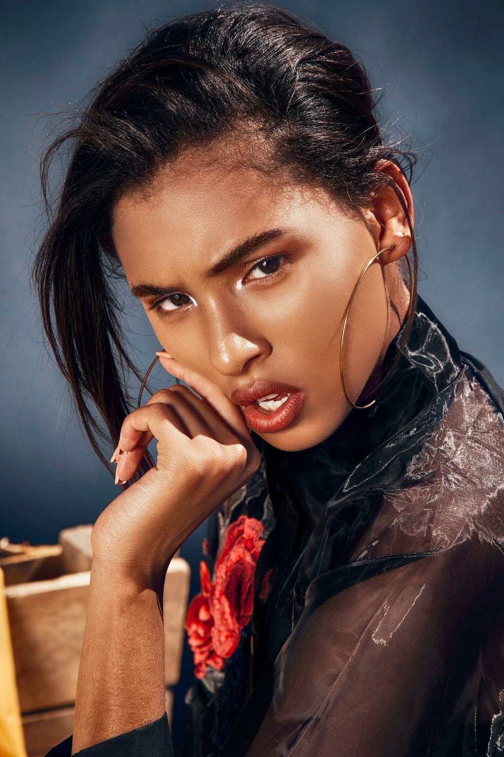 Editorial beauty hair and makeup by Maria Ana Mi, look 10